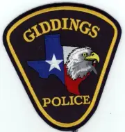 TEXAS TX GIDDINGS POLICE NICE SHOULDER PATCH SHERIFF