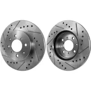Front Brake Disc Rotors for Civic Coupe Sedan Honda Insight Fit Acura EL Integra