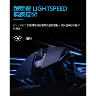 【Logitech 羅技】G502 LIGHTSPEED 無線遊戲滑鼠 粉色 現貨 廠商直送