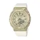 CASIO卡西歐 GM-S2140GEM-9A 40周年限定型號冒險者寶石系列時尚腕錶 奶油金 40.5mm