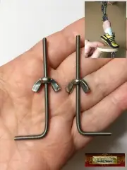 M01154 MOREZMORE HPA 2 Stop Motion Puppet Armature Threaded Foot Feet Tie-Down