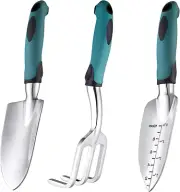 Proxima Direct 3 Pack Garden Tool Set Heavy Duty Gardening Kit Aluminum Alloy...