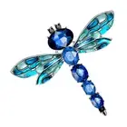 Eye-catching Alloy Brooch Outfit for Bag Coat or Hat Green Sparkling Pin Party
