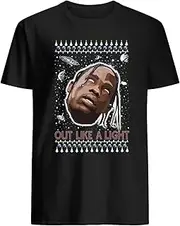 [keoStore] Travis Scott Out Like a Light Ugly Christmas T-Shirt