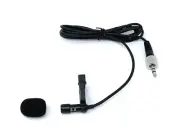 Black Lapel Lavalier Microphone fits Sennheiser Wireless Bodypack Transmitters