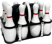 Premium Youth and Adult Bowling Set with 10 Soft Foam Pins and 2 Balls - Perfect for Indoor and Outdoor Play