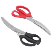 2Pcs Portable Sewing Fabric Scissors MultiPurpose Stainless Steel Shear Tool CT0