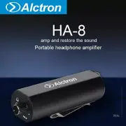Alctron HA-8 mini Portable Headphone Amplifier AMP Studio Record chip belt