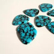 Timber Tones Stone Tone Guitar Pick - Blue Dragon Skin - Single Pick