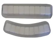 BRICK DESIGN CURVE & STRAIGHT BORDER EDGING CONCRETE MOLD SET 5014 Moldcreations