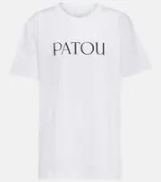 [Patou] Patou Logo cotton jersey T-shirt AU 16 white