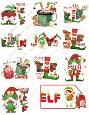 Funny Christmas Elf Collage Supplies For Scrapbook Junk Journal Card Making