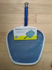 NEW Aluminum Frame Leaf Skimmer with Heavy Duty Nylon Net - Pools & Hot Tub