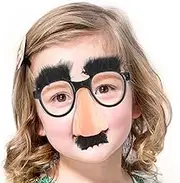 Glasses With Funny Nose | Moustache Glasses | Big Nose Eyebrow Eyewear | Glasses With Eyebrows And Mustache | Costume Favors Photo Booth Props Glasses