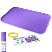 Silicone Art Mat for Crafts, Legos, Slime, Resin, Paint & Jewelry-Making,16”x26”