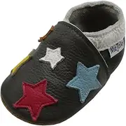 [Mejale] Slippers Soft Leather Shoes Soft Leather Slippers Children Slippers First Steps Shoes