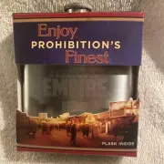HBO Boardwalk Empire Whiskey Flask 2011 Enjoy Prohibition's Finest 6 Oz.