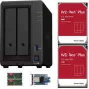 Synology DS723+ 4GB RAM 10GbE 12TB (2x6TB) of WD RED PLUS Drives
