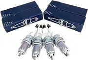 Spark Plug Compatible With SAAB 93 9-3 9-3X 1.8T 2.0T Spark Plugs B207 All Petrol Models 2003-2011 55571391 PFR6D10G H6T60271 12787707