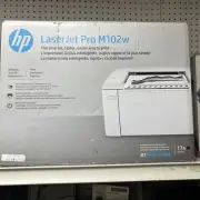 HP M102W LaserJet Pro Laser Printer - White