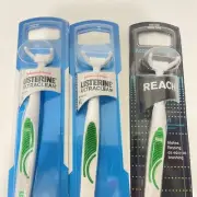1 Reach 2 Listerine Daily Flosser Floss Stick With 3 Floss Head Refills Each