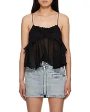 Lotus leaf edge sling FR44 Black
