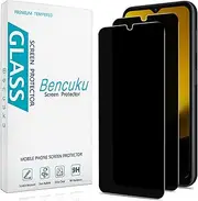 [Bencuku] by HPTech (2 Pack) Privacy Screen Protector Designed for Samsung Galaxy A14 5G Anti-Spy Tempered Glass, Anti Scratch, Bubble Free