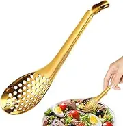 Small Slotted Spoon - Caviar Sticking, Spherification Spoon | Metal Spherification Molecular collanter colanders, colon cooking gadgets