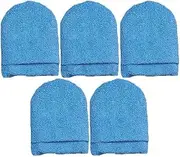 TDTNEB 5pcs Car Polishing Wax Sponge Soft Microfiber Car Wax Applicator Mitts Foam Applicator Pad