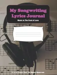 在飛比找博客來優惠-My Songwriting Lyrics Journal: