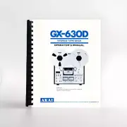 Akai GX-630D Operator Manual