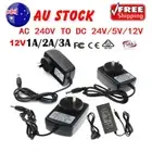 5V/12V/24V 1-3A Transformer Power Supply Adapter for LED Strip Camera Security