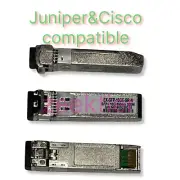 5 pack of EX-SFP-10GE-SR Juniper Compatible Module 10GE BASE-SR SFP+ LC MMF