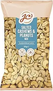 J.C.'s Quality Foods Salted Cashew Peanut Mix 375g
