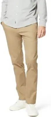 Dockers Men's Slim Fit Signature Khaki Lux Cotton Stretch Pants 36W 30L