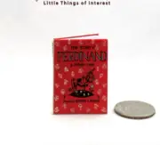 1:6 Scale THE STORY OF FERDINAND Illustrated Readable Miniature Playscale Book