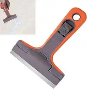 Small Window Squeegee - Hand Squeegee Glass Wiper with Handle - Auto Accessories, Window Film Cleaning Scraper Tint Tools for Front Window Rear Glass Shower Cleaning