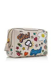 [Anya Hindmarch] Sticker Leather Important Things Pouch