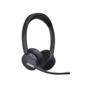 Yealink BH70 Dual UC Certified Stereo Bluetooth Wireless Headset with USB-A BT51 Dongle - Black
