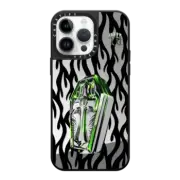iPhone 14 Pro Max Mirror Case MagSafe Compatible Tyson Yoshi - Coffin in Black