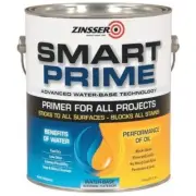 ZINSSER 10 LITRE SMART PRIME PRIMER-SEALER-UNDERCOAT WHITE COLOUR PAINT