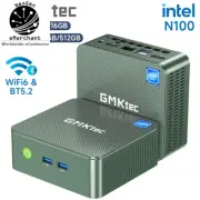 GMKtec G3 Mini PC, 12th Gen N100, 8/16GB RAM, 256/512GB SSD, Windows 11