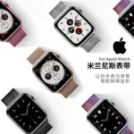 適用蘋果APPLEWATCH7錶帶IWATCH6/5/SE米蘭尼斯手錶S7金屬S64高級 99購物節