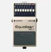 Boss GE-7 Equalizer EQ Pedal - XTS Midrange Graphic Mod *BRAND NEW*