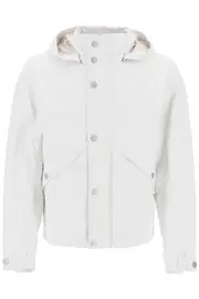 STONE ISLAND "marina raw plated linen jacket with