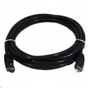 8Ware PL6A-40BLK Cat6A UTP Snagless Ethernet Cable - 40m - Black [PL6A-40BLK]
