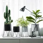 Plant Pot Stand Green Plant Flower Pot Desk Office Decoration Ornament