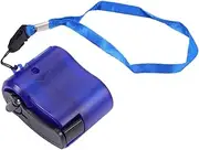 PHENOFICE 1Pc Hand Crank Generator USB Charger Portable Emergency Power Bank with LED Light for Outdoor Use Lightweight Design for Smartphones and USB Devices