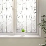 Frosted Glass Film, Bamboo Privacy Clings, Stained Decorative Window Decals, ...