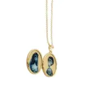 ~ Tim Burton Corpse Bride Locket Necklace ~ Victor & Emily Necklace ~